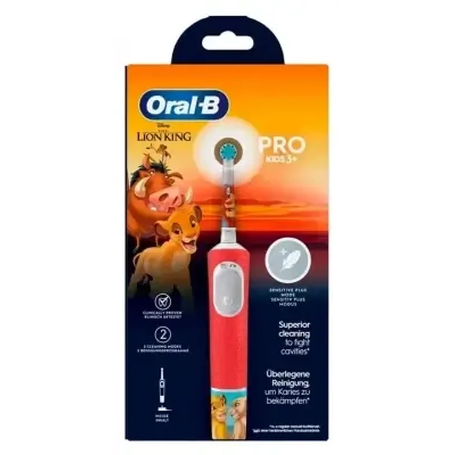 Перезаряжаемая электрическая зубная щетка Oral-B Pro Kids 3+ Disney, для детей от 3 лет: цены и характеристики