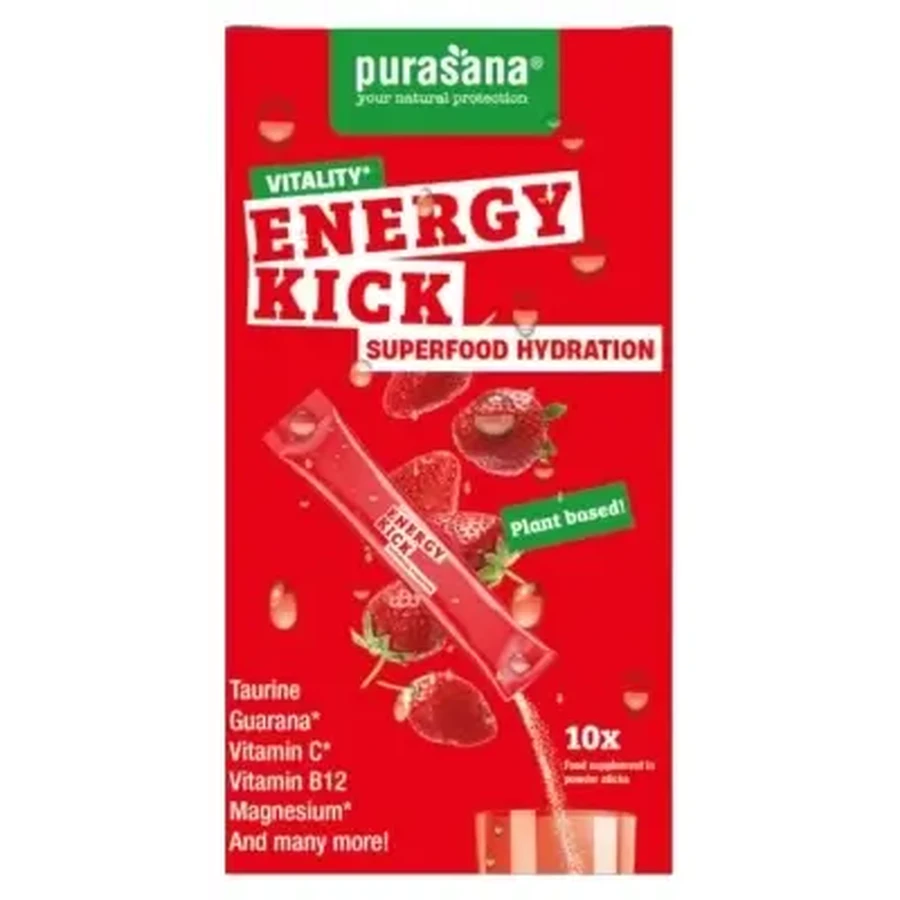 Purasana Superfood Hydration Energy Kick, 10 пакетиков: цены и характеристики