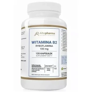 Altopharma Витамин B2 100 мг Рибофлавин 120 капсул