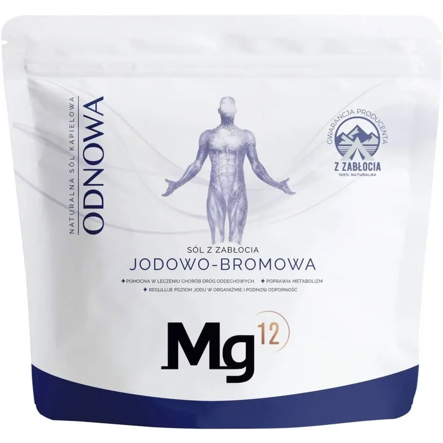 Mg12 ODNOWA — йодо-бромна сіль із Заблоця, 1 кг: ціни та характеристики