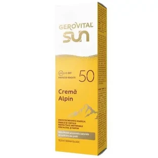 Крем для лица с SPF 50 Alpin Sun, 50 мл, Gerovital