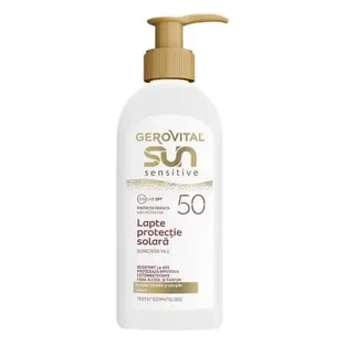 Лосьон для тела с солнцезащитным фактором SPF 50 Sun Sensitive, 200 мл, Gerovital