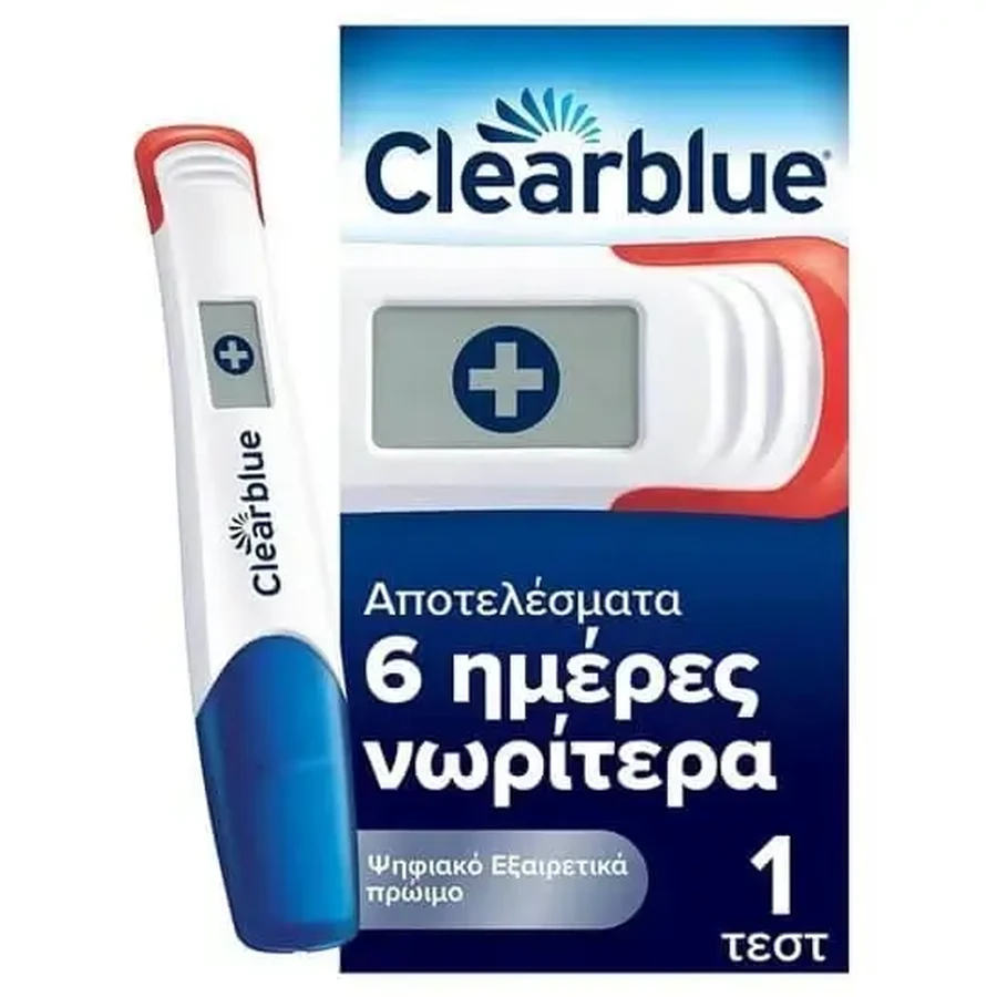 CLEARBLUE Цифровой тест на раннюю беременность, 1 шт.: цены и характеристики