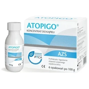 ATOPIGO концентрат для ванн, набор 6 × 100 г