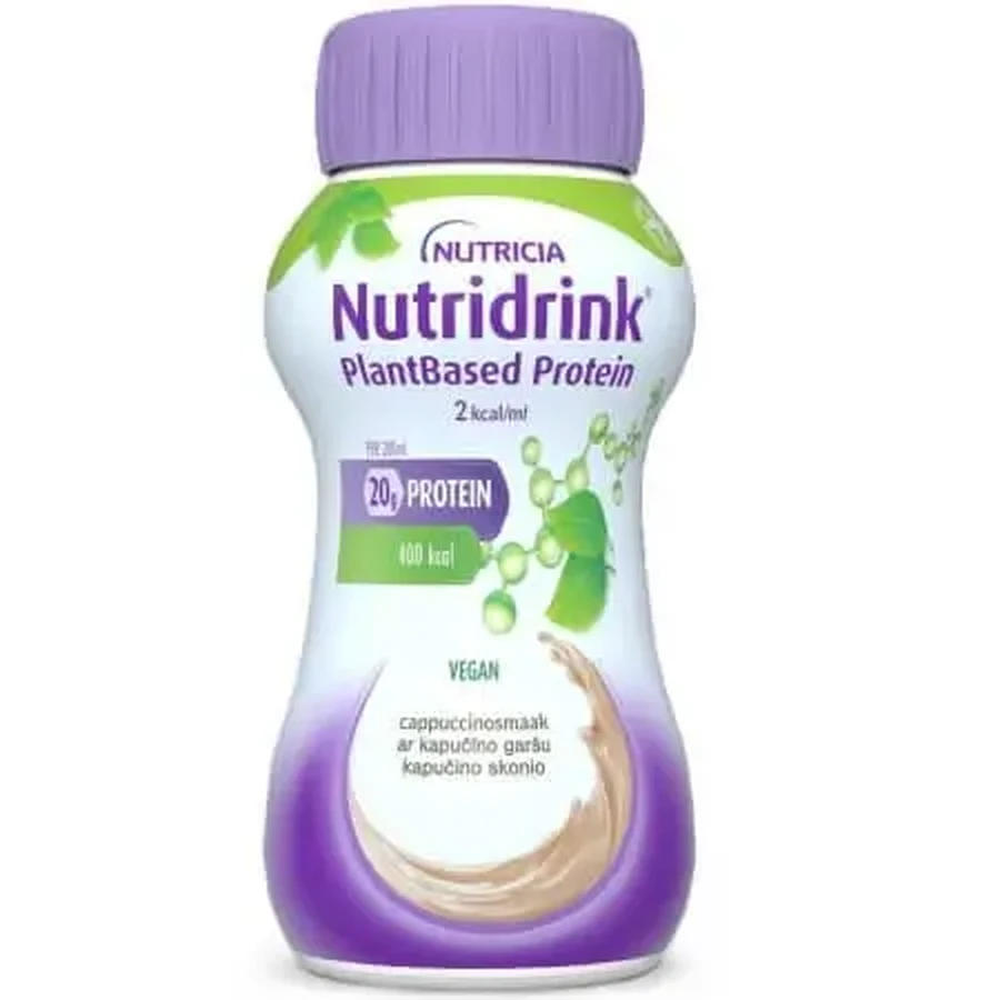 Nutridrink Protein со вкусом капучино, 4 × 200 мл, Nutricia: цены и характеристики