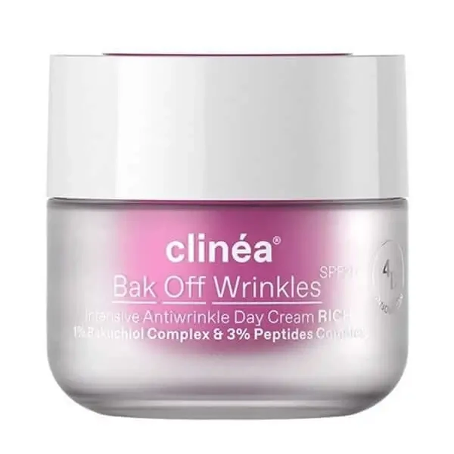 Clinea | Bak Off Wrinkles Rich SPF20 Дневной крем с насыщенной текстурой против старения | 50 мл: цены и характеристики