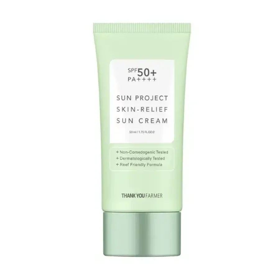Thank you Farmer | Sun Project Skin Relief Sun Cream SPF50+ | Sun Project Skin Relief Sun Cream SPF50+ | 50 мл: цены и характеристики