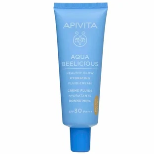 Apivita | Aqua Beelicious | Нежный увлажняющий крем для естественного сияния SPF30 | 40 мл