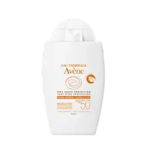 Avene | Fluide Mineral SPF50+ | Солнцезащитный крем для чувствительной, нечувствительной и неаллергичной кожи | 40 мл