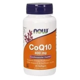 NOW FOODS Коэнзим Q10 400 мг, 30 капсул