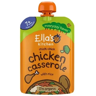 Ella's Kitchen BIO Рис, запечений з куркою, 130 г