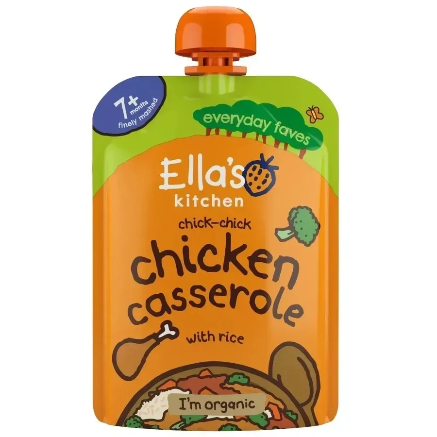 Ella's Kitchen BIO Рис, запечений з куркою, 130 г: ціни та характеристики