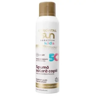 Пенка с солнцезащитным фактором для детей SPF 50 Sun Sensitive Kids, 150 мл, Gerovital