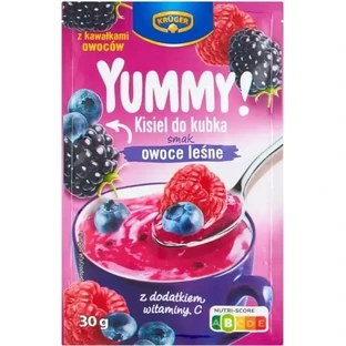 Kruger Yummy! Кисіль у стаканчику зі смаком лісових ягід, 30 г