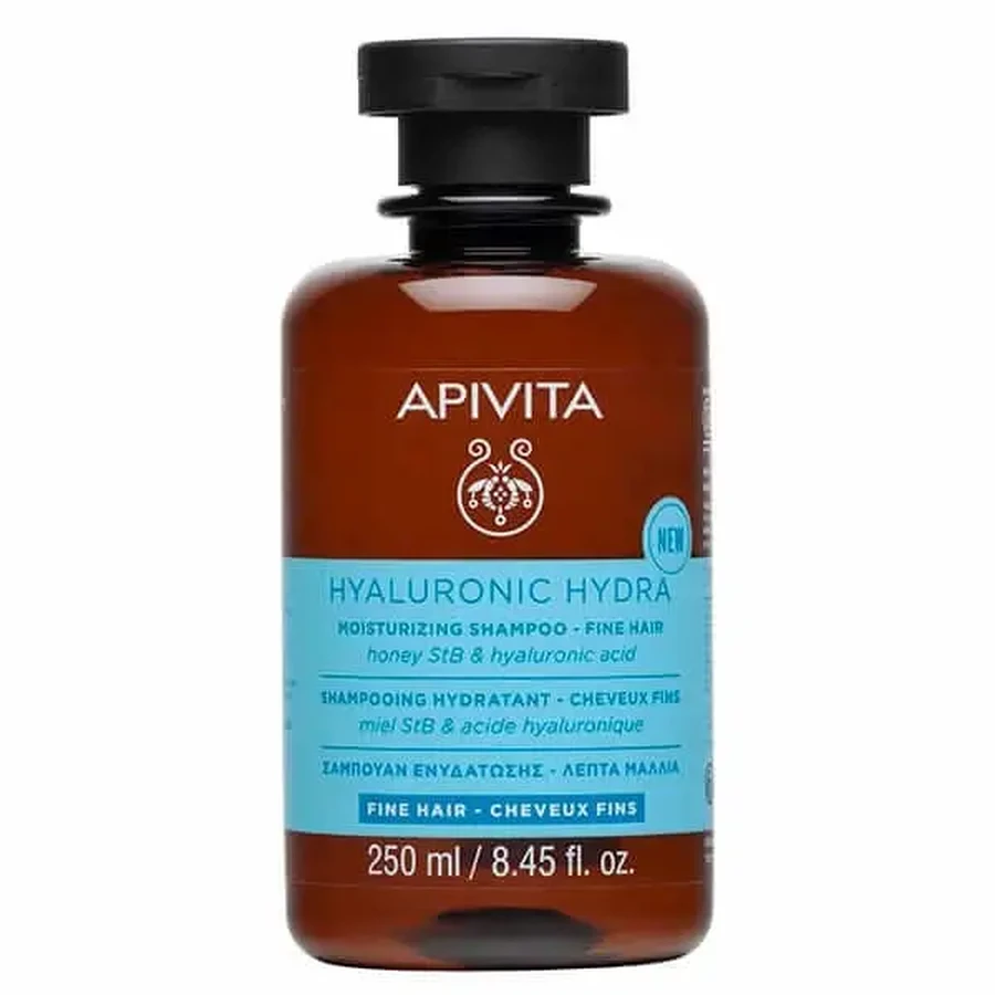 Apivita | Hyaluronic Hydra Увлажняющий шампунь для тонких волос Увлажняющий шампунь для тонких волос | 250 мл: цены и характеристики