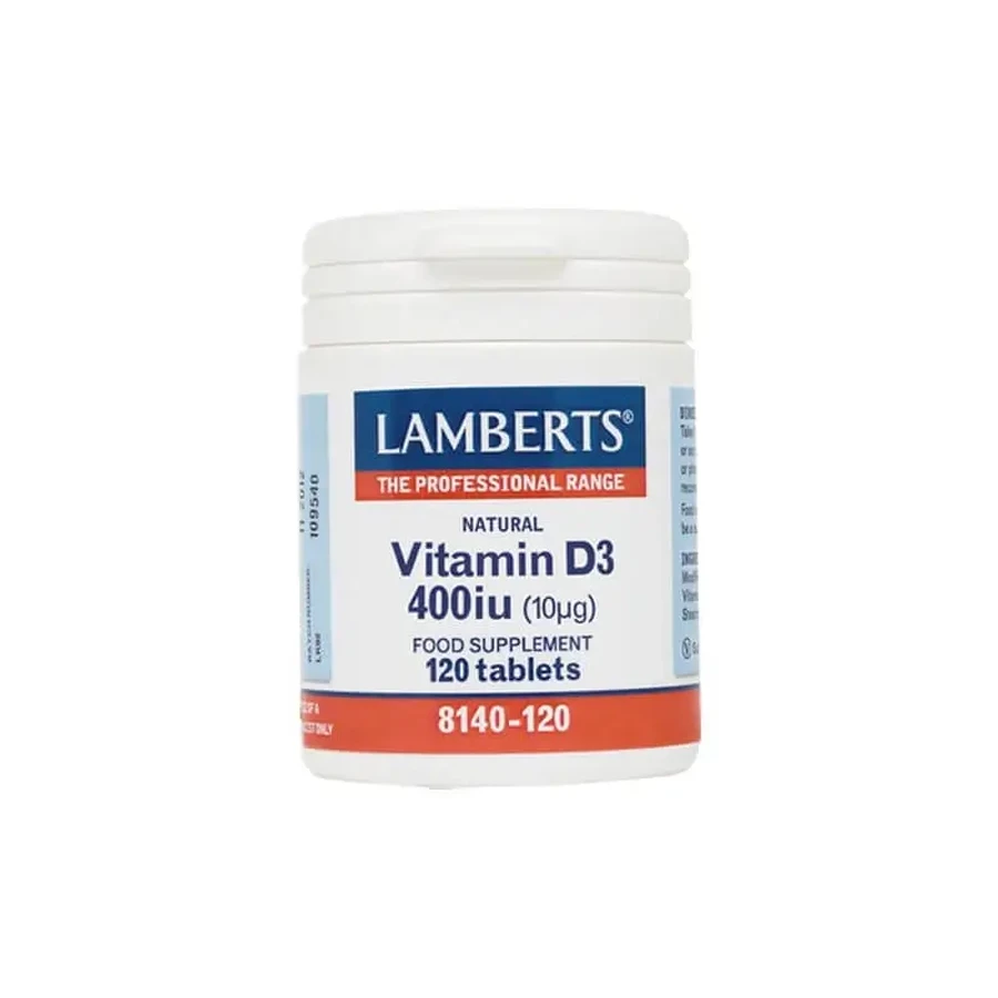 Lamberts | Витамин D3 400 МЕ (10 мкг) | 120 капсул: цены и характеристики