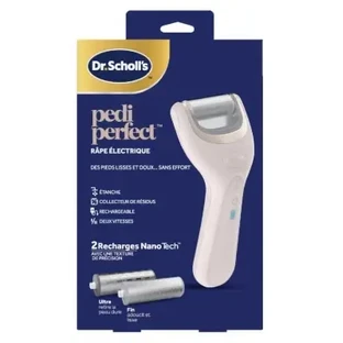 Електрична пилка для ніг Scholl Pedi Perfect + 2 запасні ролики Nano Tech