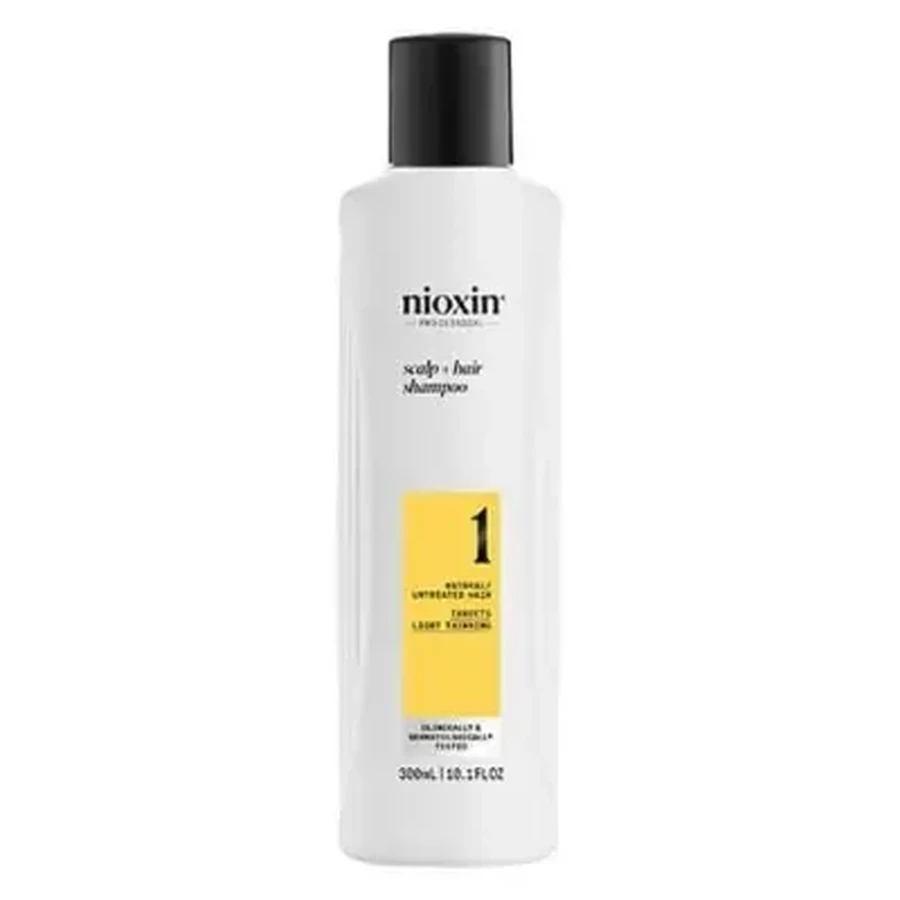 Шампунь Nioxin Система 1 для волос с умеренным выпадением, натуральные волосы, Nioxin 300 мл: цены и характеристики