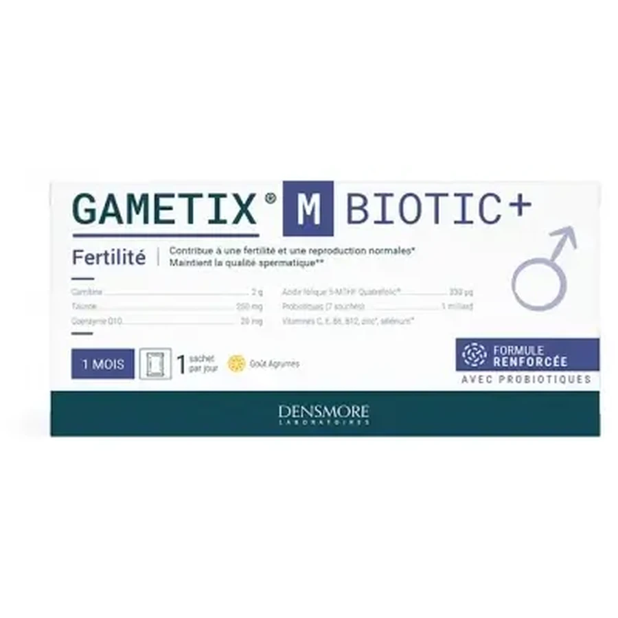 Densmore Gametix M Biotic+ Fertility, 30 пакетиков: цены и характеристики