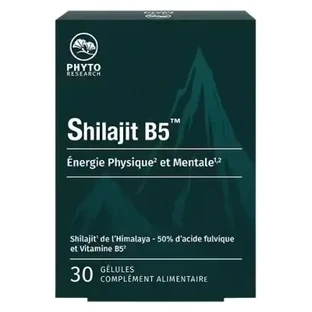 Phytoresearch Shilajit B5, 30 капсул