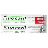 Отбеливающая зубная паста Fluocaril Natur'Essence с двойным содержанием фтора, упаковка из 2 штук (по 75 мл каждая)