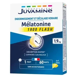 Juvamine Melatonin Flash 1,9 мг, 60 таблеток