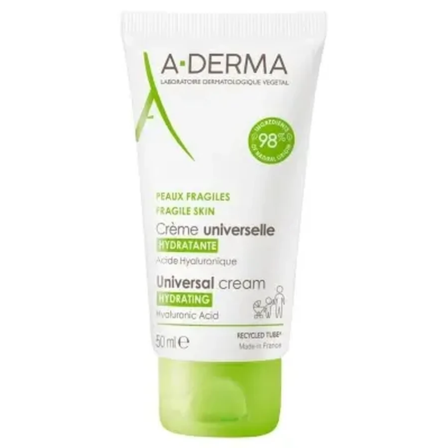 A-DERMA Универсальный увлажняющий крем 50 мл: цены и характеристики