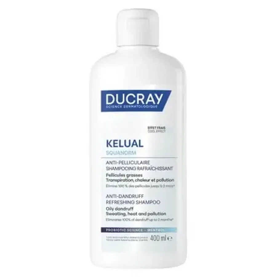 Ducray Kelual Squanorm Освежающий шампунь против перхоти, 400 мл: цены и характеристики