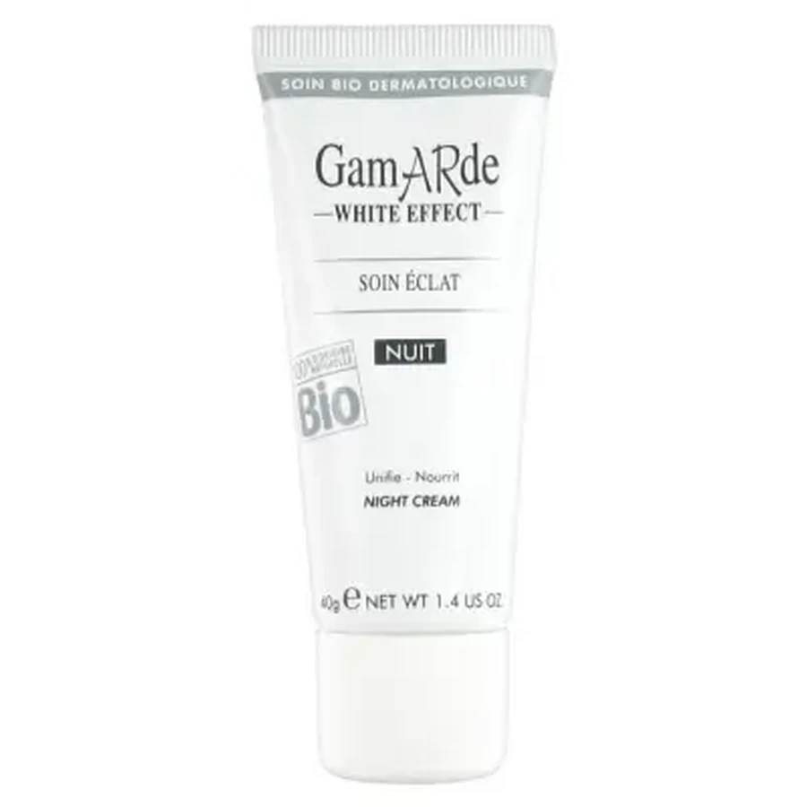 Gamarde White Effect Органический ночной крем с осветляющим эффектом, 40 г: цены и характеристики