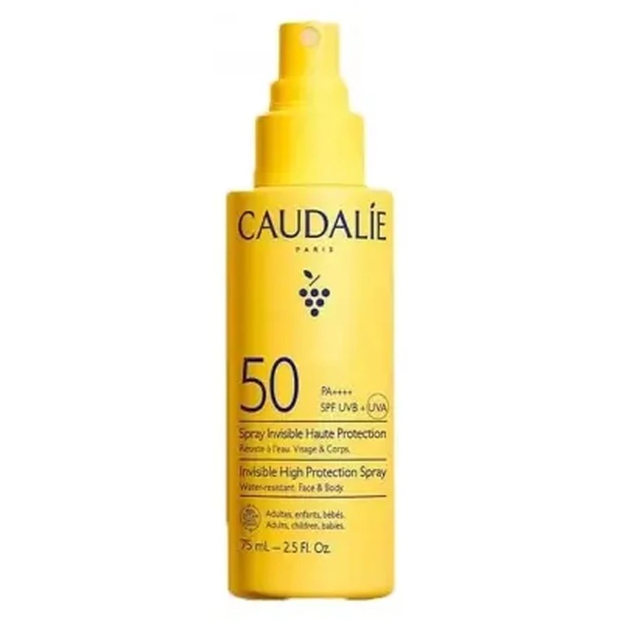 Caudalie Незаметный солнцезащитный спрей с высоким уровнем защиты SPF 50, 75 мл: цены и характеристики