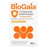 BioGaia Пробиотические таблетки + витамин D, 30 жевательных таблеток