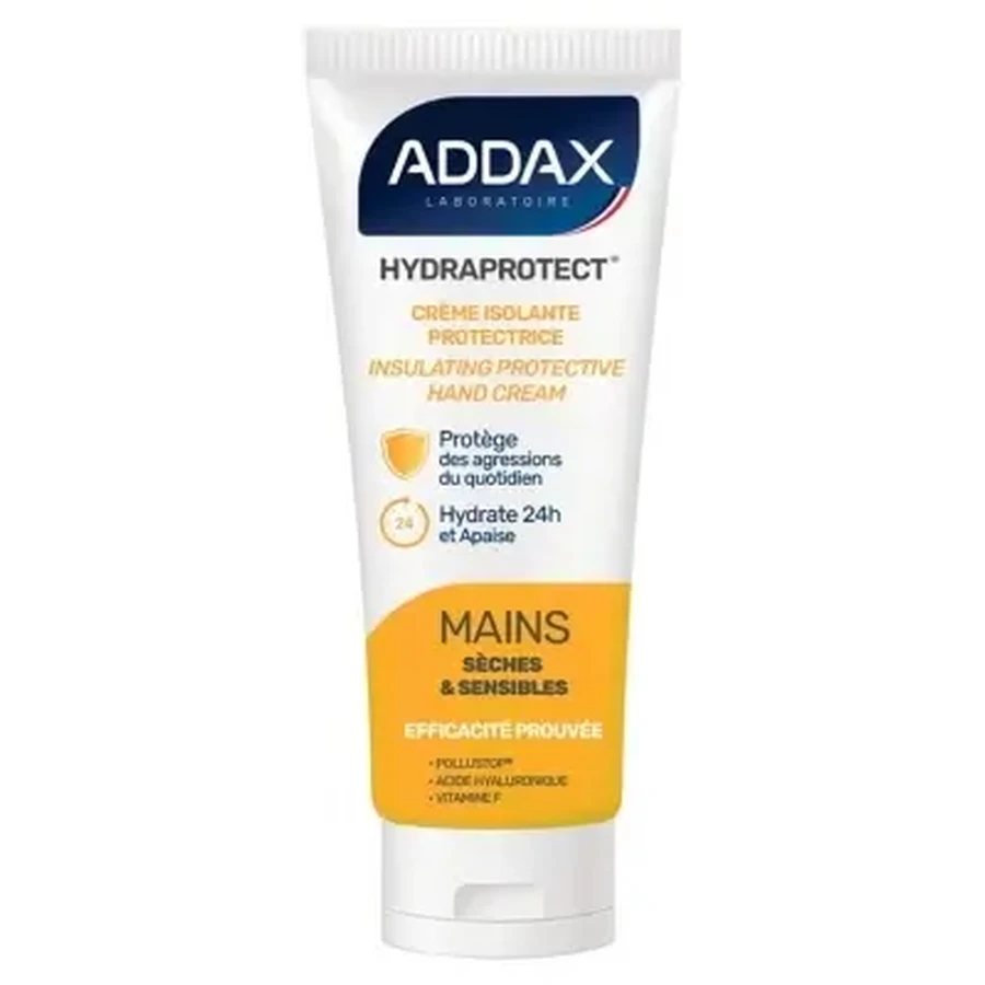 Addax Hydraprotect — захисний ізоляційний крем для сухої та чутливої шкіри рук, 100 мл: ціни та характеристики