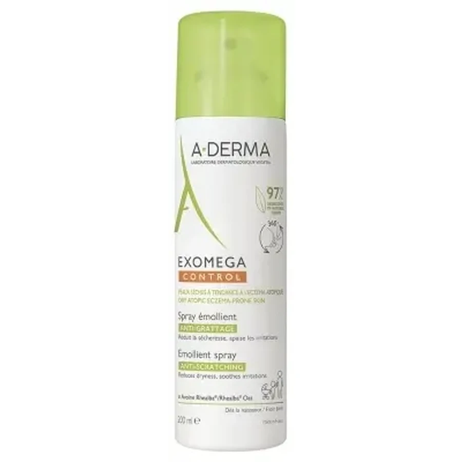 A-DERMA Exomega Control Спрей-смягчающее средство 200 мл: цены и характеристики