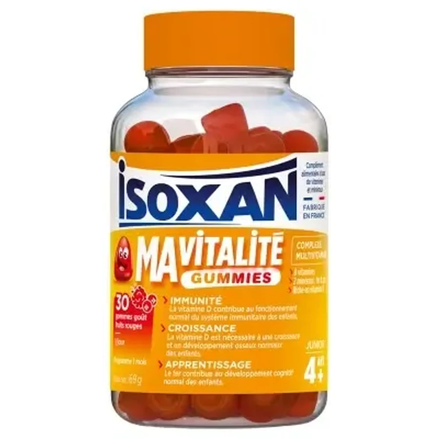 Isoxan Ma Vitalité Junior – С 4 лет – 30 жевательных конфет: цены и характеристики