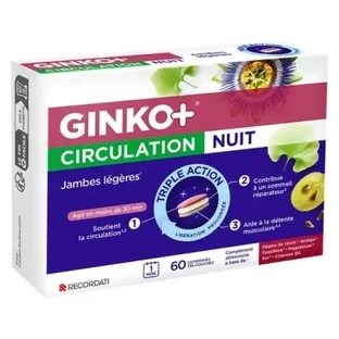 Ginkor Гинко + Ночное кровообращение, 60 таблеток
