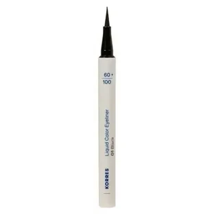 Жидкая подводка для глаз Korres Liquid Color, черная, 1 мл