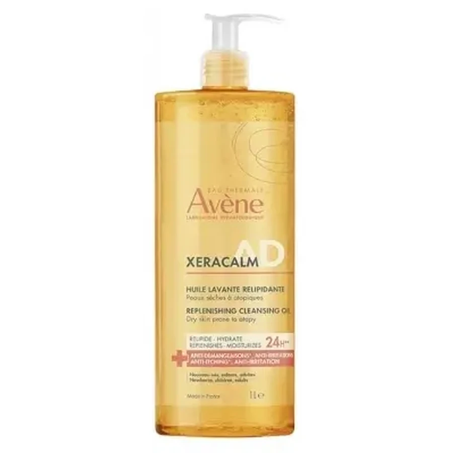Avène XeraCalm AD Регенеруюча очищувальна олія для жирної шкіри 1 л: ціни та характеристики