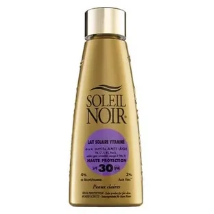 Soleil Noir Солнцезащитный крем, обогащенный витаминами, высокая степень защиты SPF 30, 150 мл