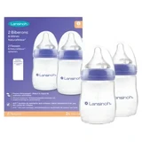 Lansinoh Natural Wave, 2 пляшечки, від 1 місяця, 160 мл