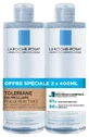 Мицеллярная вода Tolériane от La Roche-Posay, упаковка из 2 флаконов (по 400 мл каждый)