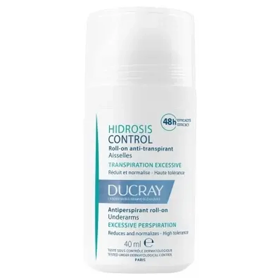 Ducray Hidrosis Control, антиперспірант-ролик для пахв, 40 мл: ціни та характеристики