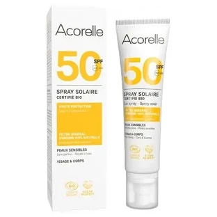 Acorelle Органічний сонцезахисний крем-спрей SPF 50, 100 мл