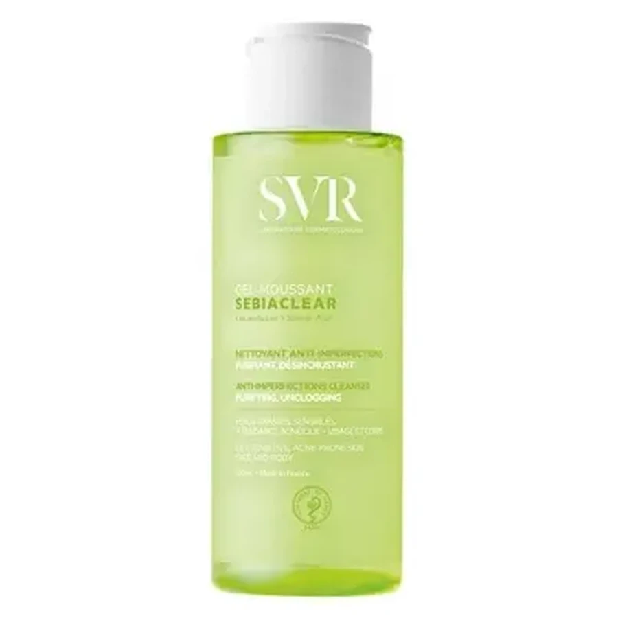 SVR Sebiaclear — пенящийся гель против несовершенств кожи, 100 мл: цены и характеристики