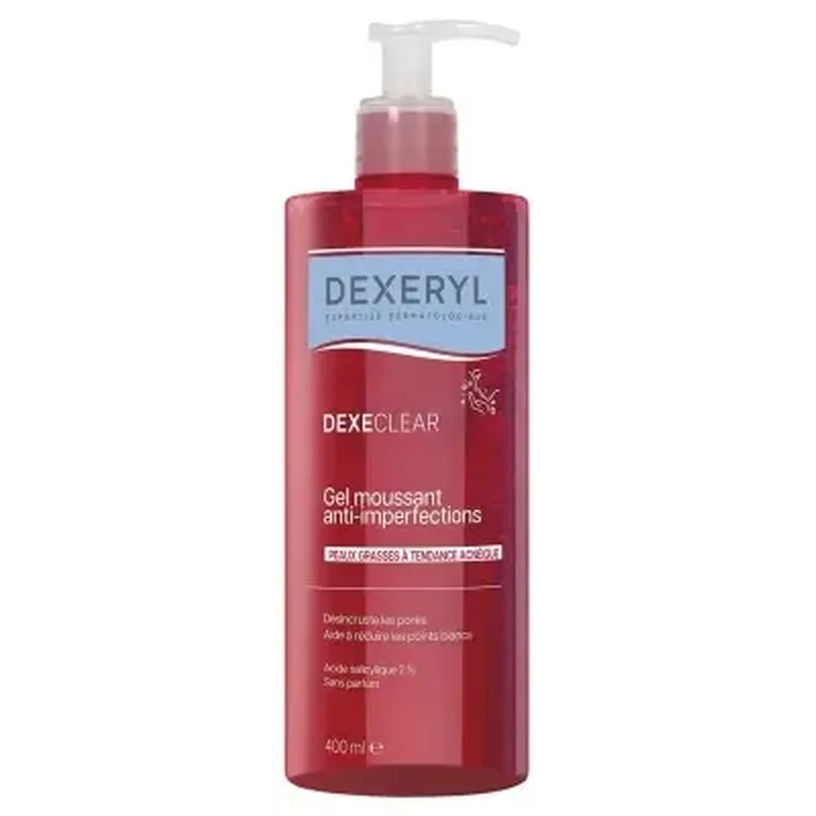 Dexeryl Dexeclear — пенящийся гель против проблемной кожи, 400 мл: цены и характеристики