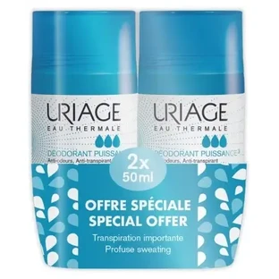 Дезодорант Uriage Power 3, упаковка з 2 штук (по 50 мл кожна)
