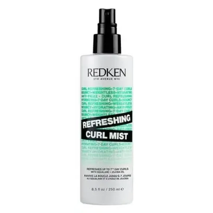 Redken Refreshing Curl Mist — освіжаючий спрей. Гібридні засоби для укладки кучерявого волосся: ціни та характеристики