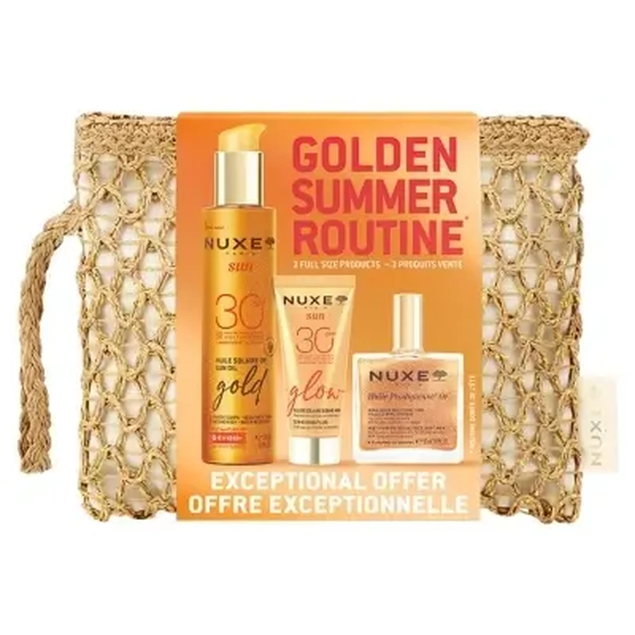 Подарочный набор Nuxe «Golden Summer Routine»: цены и характеристики