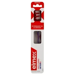 Зубная щетка Elmex Cavity Protection InterX, щетина средней жесткости