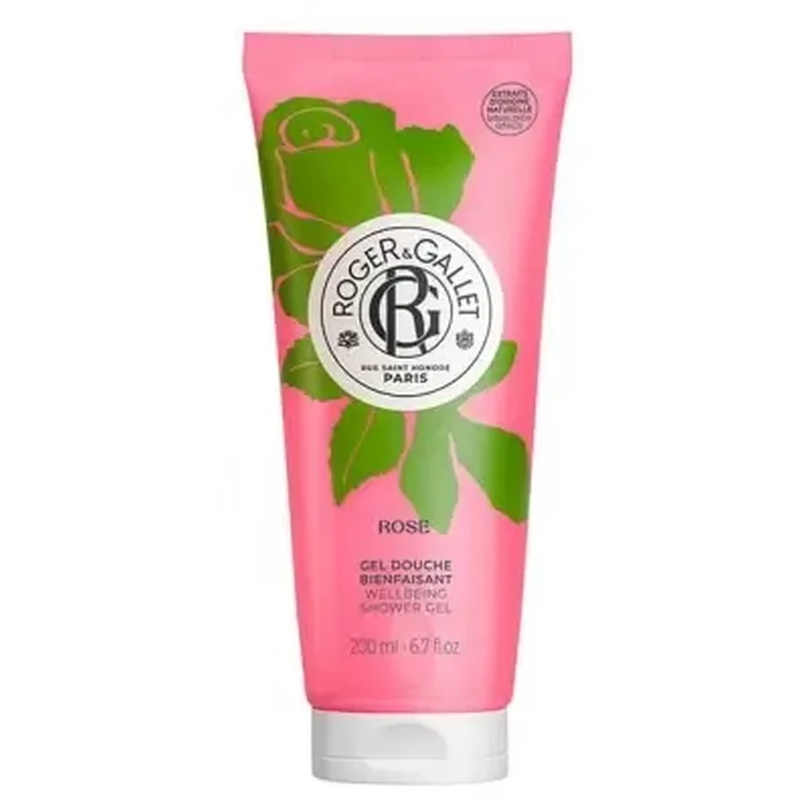Roger & Gallet Успокаивающий гель для душа с ароматом розы, 200 мл: цены и характеристики