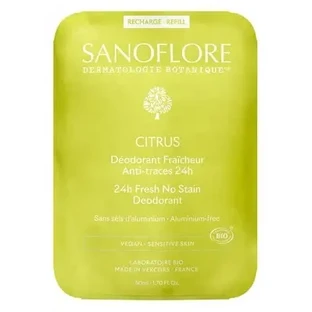 Заправка для біодезодоранту з цитрусовими Sanoflore «24-Hour Freshness», 50 мл